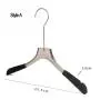 Free Customization Logo 1pcs High Quality Grey Acrylic Hangers, Made of Gray Acrylic with Velvet for a Luxurious Look and Feel with Swivel Hook (Shirt) for Women Free Customization Logo 1pcs High Quality Grey Acrylic Hangers, Made of Gray Acrylic with Velvet for a Luxurious Look and Feel with Swivel Hook (Shirt) for Women
