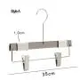 Free Customization Logo 1pcs High Quality Grey Acrylic Hangers with Clip, Made of Gray Acrylic and Wrapped Rope for a Luxurious Look and Feel with Swivel Hook (Pants) for Women,Children and Men Free Customization Logo 1pcs High Quality Grey Acrylic Hangers with Clip, Made of Gray Acrylic and Wrapped Rope for a Luxurious Look and Feel with Swivel Hook (Pants) for Women,Children and Men