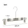 Free Customization Logo 1pcs High Quality Grey Acrylic Hangers with Clip, Made of Gray Acrylic and Wrapped Rope for a Luxurious Look and Feel with Swivel Hook (Pants) for Women,Children and Men Free Customization Logo 1pcs High Quality Grey Acrylic Hangers with Clip, Made of Gray Acrylic and Wrapped Rope for a Luxurious Look and Feel with Swivel Hook (Pants) for Women,Children and Men