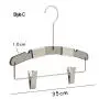 Free Customization Logo 1pcs High Quality Grey Acrylic Hangers with Clip, Made of Gray Acrylic and Wrapped Rope for a Luxurious Look and Feel with Swivel Hook (Pants) for Women,Children and Men Free Customization Logo 1pcs High Quality Grey Acrylic Hangers with Clip, Made of Gray Acrylic and Wrapped Rope for a Luxurious Look and Feel with Swivel Hook (Pants) for Women,Children and Men