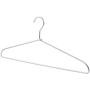 10 Extra Wide 20"/50cm Heavy Duty Aluminum Clothes Hangers for XL XXL and Larger Sizes