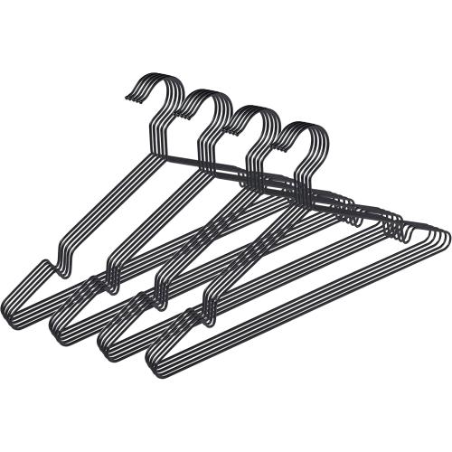 pamo Matte Black Metal Clothes Hangers - 20 packs Stainless Steel Black Hangers multiple size available- Nickel on black plated Coated, Scratch- and Rust-Resistant - Space Saving Clothes Hanger pamo Matte Black Metal Clothes Hangers - 20 packs Stainless Steel Black Hangers multiple size available- Nickel on black plated Coated, Scratch- and Rust-Resistant - Space Saving Clothes Hanger