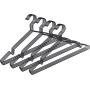 pamo Matte Black Metal Clothes Hangers - 20 packs Stainless Steel Black Hangers multiple size available- Nickel on black plated Coated, Scratch- and Rust-Resistant - Space Saving Clothes Hanger pamo Matte Black Metal Clothes Hangers - 20 packs Stainless Steel Black Hangers multiple size available- Nickel on black plated Coated, Scratch- and Rust-Resistant - Space Saving Clothes Hanger