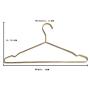 Matte Black, Gold, Rose Gold Metal Clothes Hangers - 20 packs Metal Hangers multiple size available- Chrome plated, Scratch- and Rust-Resistant - Space Saving Clothes Hanger Matte Black, Gold, Rose Gold Metal Clothes Hangers - 20 packs Metal Hangers multiple size available- Chrome plated, Scratch- and Rust-Resistant - Space Saving Clothes Hanger