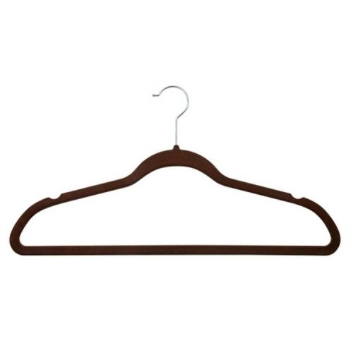 High quality primark velvet suit coat hangers with metal gold hook Flocked non-slip velvet hanger	