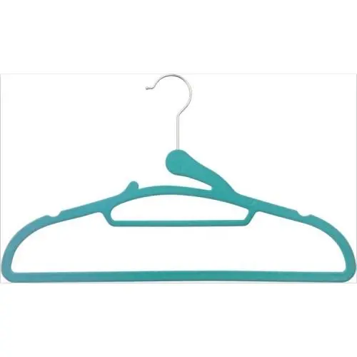 Ultra Thin Space Saving 360 Degree Swivel Hook Non-Slip Suit Dress Velvet Clothes Flocked non-slip velvet hangers	