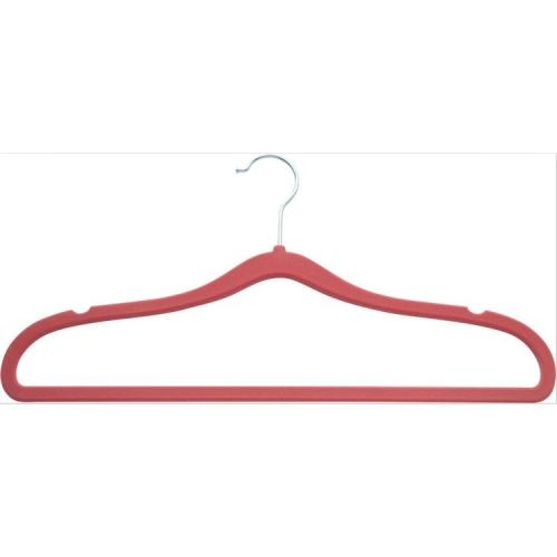 Premium Velvet Hangers - No Shoulder Bumps Suit Hangers with Chrome Hooks,Non Slip Space Saving Clothes Hangers,