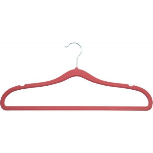 Premium Velvet Hangers - No Shoulder Bumps Suit Hangers with Chrome Hooks,Non Slip Space Saving Clothes Hangers,