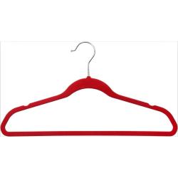 High Quality Velvet Hangers For Clothes Kid's and baby flocked non-slip velvet hangers	