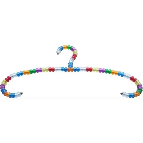 Arch Metal Clothes Hanger with Plastic Pearl Coated Arch Metal Clothes Hanger with Plastic Pearl Coated