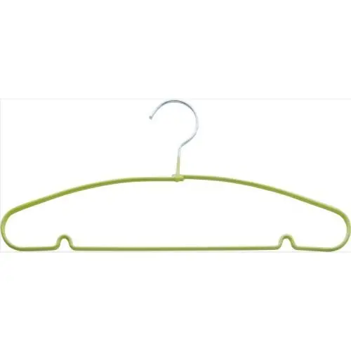 PVC coated metal hanger for jeans and clothes