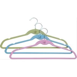 Inspring Plastic Hangers Durable and Slim White