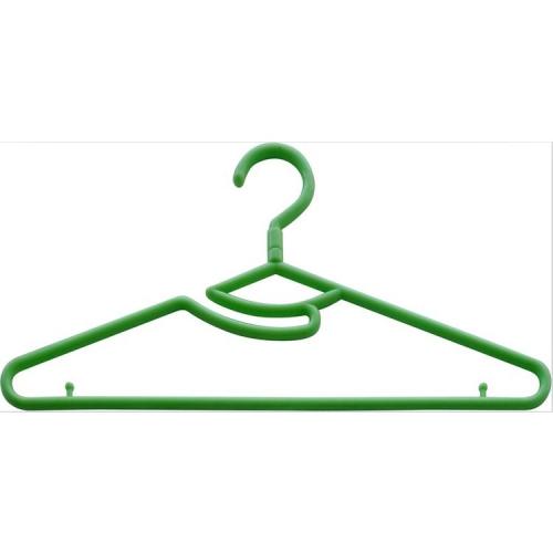 ABS Plastic Flat Custom Logo Clothes Coat Hangers
