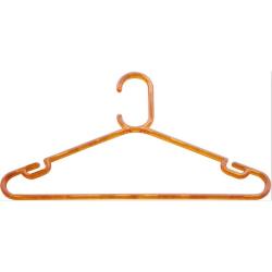 Fashion new style female plastic hanger white plastic hangers top hanger with no-slip