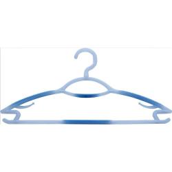 Slim heavy-duty multifunctional deluxe plastic hanger