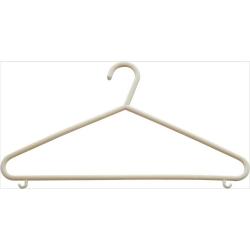 wholesale cheaper White plastic hangers drying racks non-slip hangers household