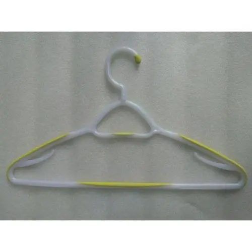 Speed Velvet Clothes Hangers with Clips (12 Pack) Velvet Skirt Hangers - Non-Slip Pant Hangers (Off-white)	