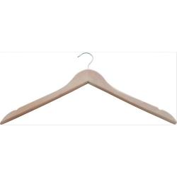 Verified Supplier Hometime Metal Hooks White Color Wooden Suit Hangers for Clothes  Wooden clothes hangers	