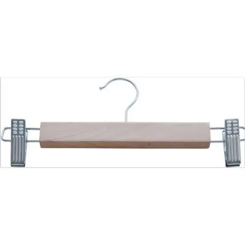 wooden hanger pants pants hangers with clamp pant trouser hangers  Wooden Pants Hangers	