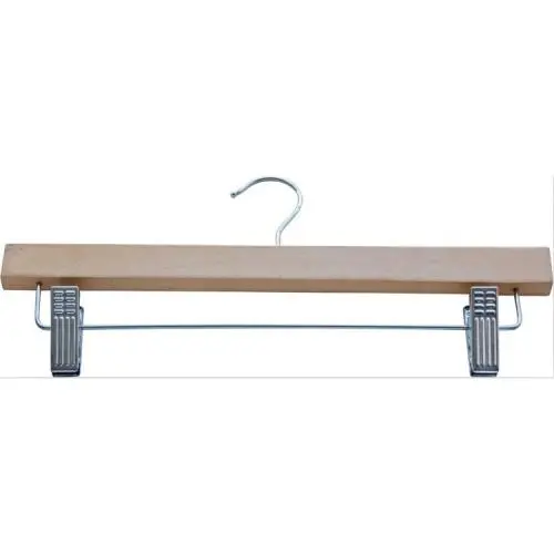 Best selling customized wooden pants clips hangers Wooden Pants Hangers Best selling customized wooden pants clips hangers Wooden Pants Hangers