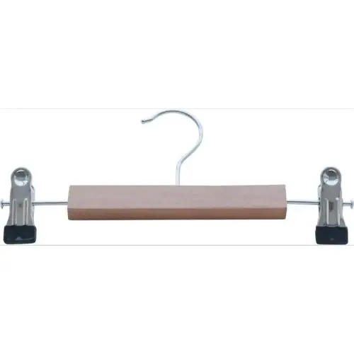 Large flat hook multicolor Solid wooden pants hange Wooden Pants Hangers Large flat hook multicolor Solid wooden pants hange Wooden Pants Hangers
