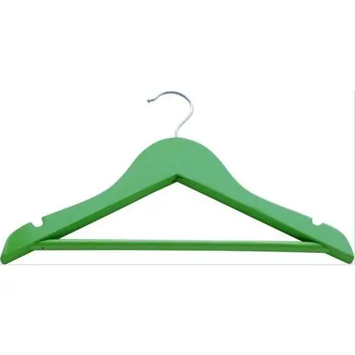 Factory Wholesale Household Items Custom Wooden Clothes Hanger Kids' Wooden Clothes Hangers	