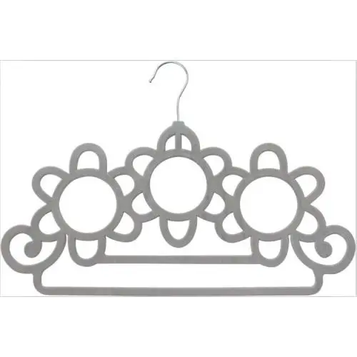 Multi-functional Hanger Flower Shape Non Slip Velvet Scarf Hanger Multi-functional Hanger Flower Shape Non Slip Velvet Scarf Hanger