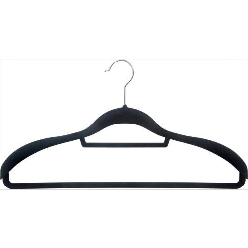 wholesale hangers slip-resistant coating flocked clothes laundry velvet hanger with tie bar Flocked non-slip velvet plastic clothes hangers wholesale hangers slip-resistant coating flocked clothes laundry velvet hanger with tie bar Flocked non-slip velvet plastic clothes hangers
