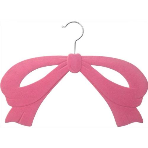 Higher Hangers Space Saving Velvet Clothes Hangers Slimline Heavy Duty Closet Organizers | Helps Reduce Wrinkles and Clutter | Great for Dorms and Increasing Closet Space | 40 Pack (Pink Velvet)