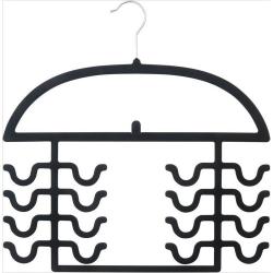 Household Two row Rack Scarf/belt/tie organizer hanger holder