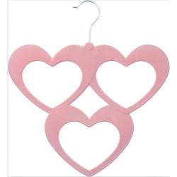 manufacturer heart shape loveliness scarf hanger velvet