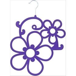 Multi-functional New Flower Shape Design Scarf Velvet Hanger