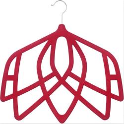 Red Velvet Coat Hangers Hangers For Wide Shoulder