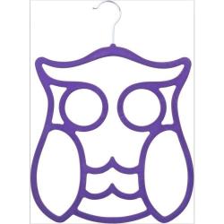 multifunctional scarf hanger flocked hanger plastic hangers 