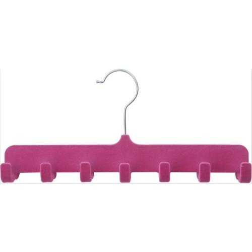 Belt velvet hanger tie hanger flocked scarf hanger