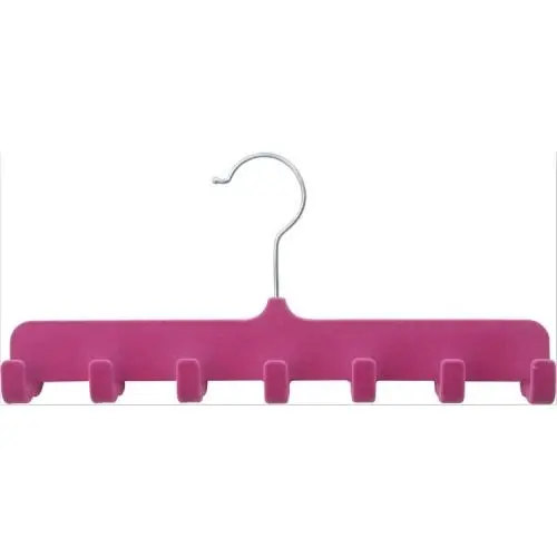 Belt velvet hanger tie hanger flocked scarf hanger Belt velvet hanger tie hanger flocked scarf hanger