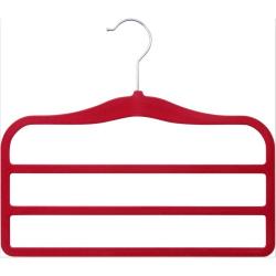 Flat Square Shape Multi Bars Velvet Clothes Hanger Rack cloth hanger rack