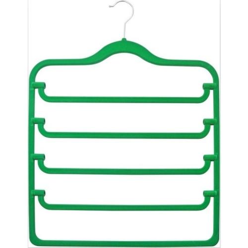 Trouser Velvet Hanger Five Layers Scarf Rack Four Non Slip Bars Black Pants Hanger Trouser Velvet Hanger Five Layers Scarf Rack Four Non Slip Bars Black Pants Hanger